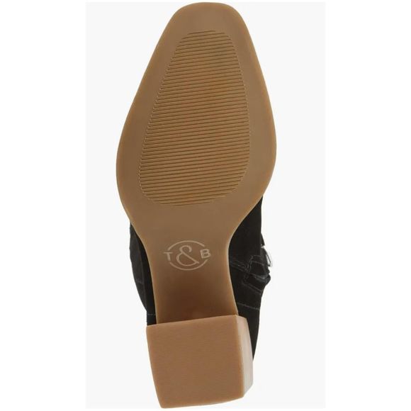 TREASURE & BOND Women's Dylan Over-the-Knee Black Suede Boots size 7M NWOB - Picture 4 of 12